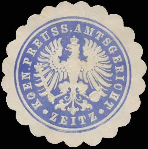 K.Pr. Amtsgericht Zeitz