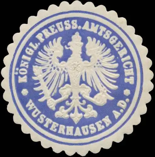 K.Pr. Amtsgericht Wusterhausen/Dosse