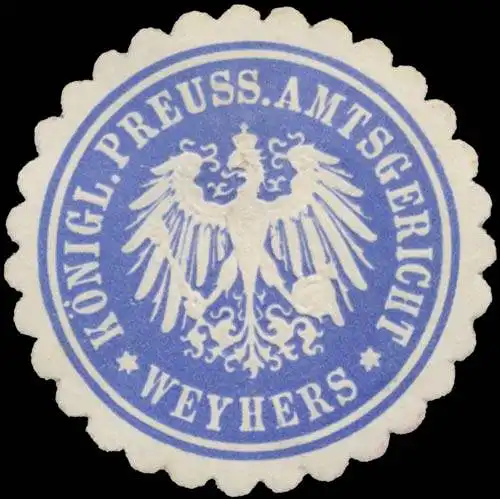 K.Pr. Amtsgericht Weyhers