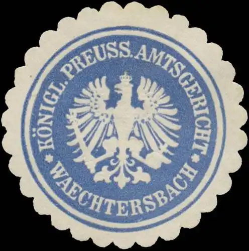 K.Pr. Amtsgericht WÃ¤chtersbach