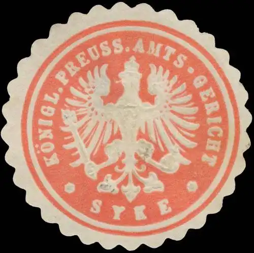 K.Pr. Amtsgericht Syke