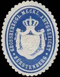 Gr. Meckl. Amtsgericht FÃ¼rstenberg