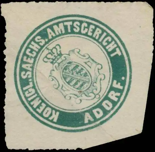 K.S. Amtsgericht Adorf