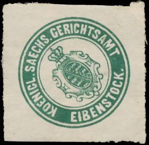 K.S. Gerichtsamt Eibenstock