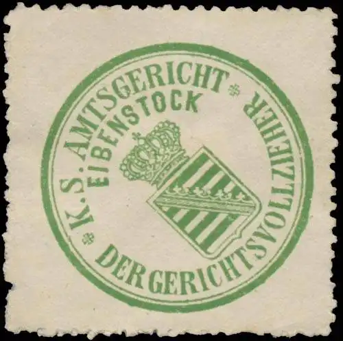 Der Gerichtsvollzieher K.S. Amtsgericht Eibenstock