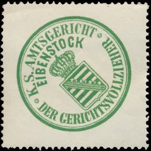 Der Gerichtsvollzieher K.S. Amtsgericht Eibenstock