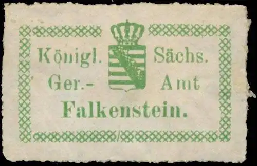 K.S. Gerichtsamt Falkenstein