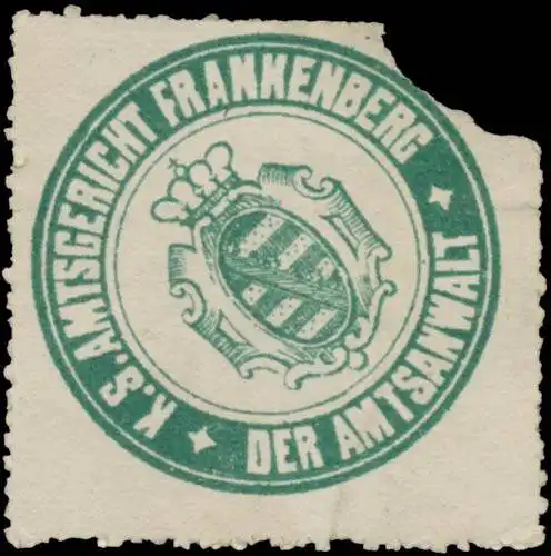 Der Amtsanwalt K.S. Amtsgericht Frankenberg