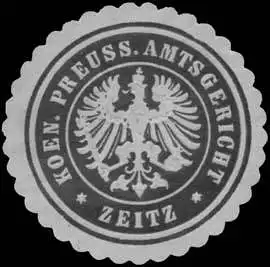 K.Pr. Amtsgericht Zeitz
