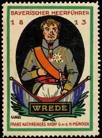 Bayerischer Heerführer Carl Philipp Joseph von Wrede
