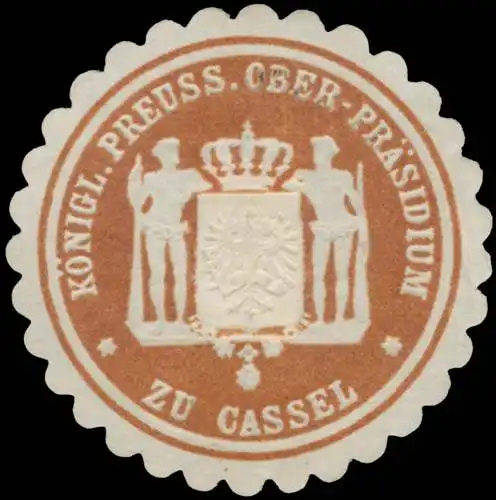 K.Pr. Ober-PrÃ¤sidium zu Kassel