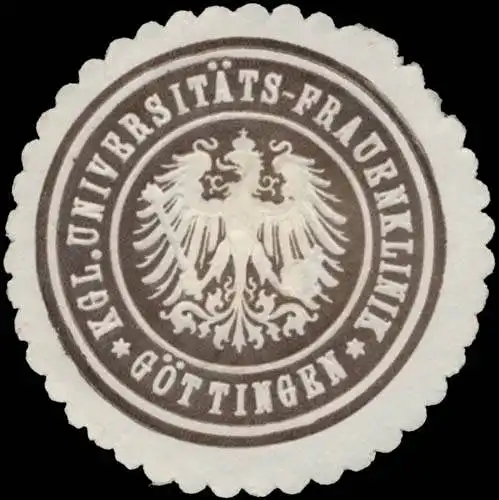 K. Universitäts-Frauenklinik Göttingen