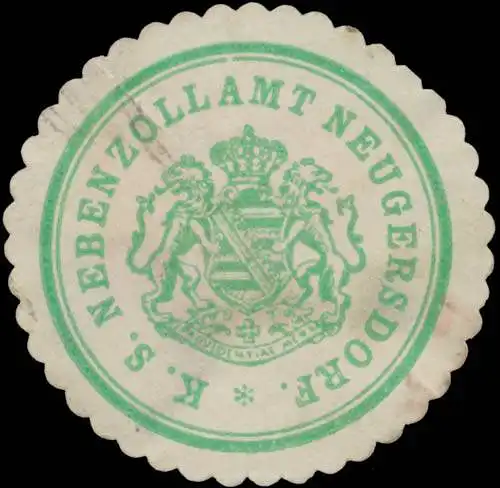K.S. Nebenzollamt Neugersdorf