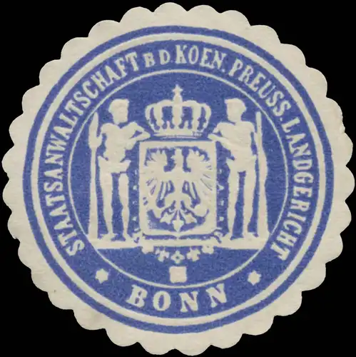 Staatsanwaltschaft b.d. K.Pr. Landgericht Bonn