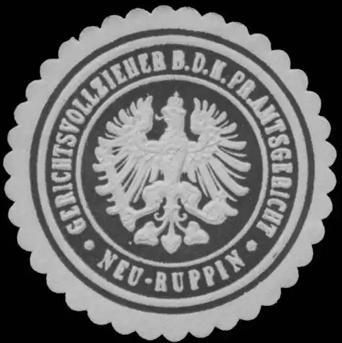 Gerichtsvollzieher b.d. K.Pr. Amtsgericht Neuruppin