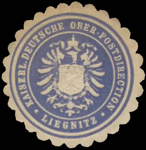 K. Deutsche Ober-Postdirection Liegnitz
