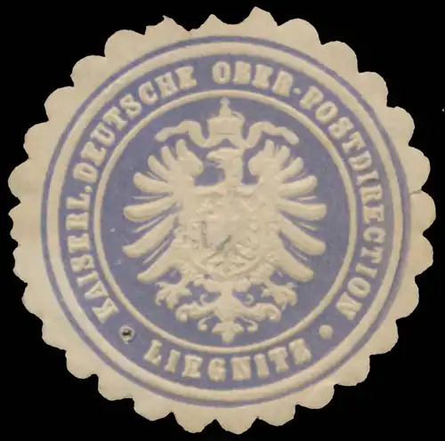 K. Deutsche Ober-Postdirection Liegnitz