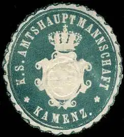 Königlich Sächsische Amtshauptmannschaft - Kamenz