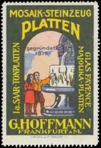 Fliesen Mosaik-Steinzeug Platten SanitÃ¤r