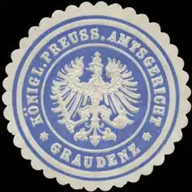K.Pr. Amtsgericht Graudenz/Pommern