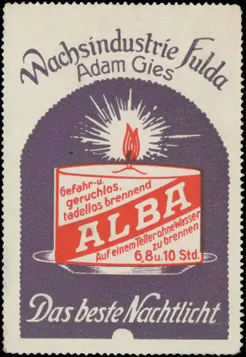 Alba das beste Nachtlicht