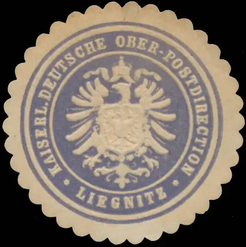 K. Deutsche Ober-Postdirection Liegnitz