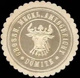 Grossherzoglich Mecklenburgische Amtsgericht - DÃ¶mitz