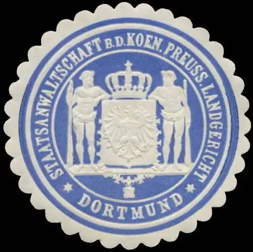 Staatsanwaltschaft b.d. K.Pr. Landgericht Dortmund