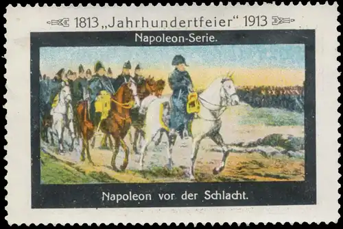 Napoleon vor der Schlacht