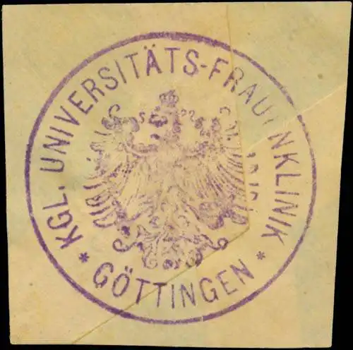 K. UniversitÃ¤ts-Frauenklinik GÃ¶ttingen