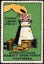 Sparen bringt Geld mit dem Rabattsparverein