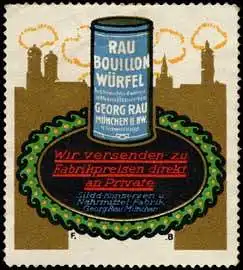 Rau Bouillon WÃ¼rfel