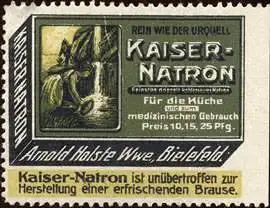 Rein wie die Urquell Kaiser - Natron für die Küche und zum medizinischen Gebrauch