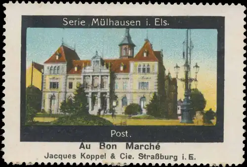 Post in MÃ¼lhausen im ElsaÃ