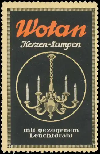 Wotan Kerzen-Lampen