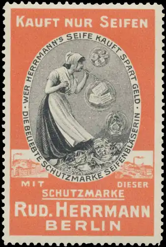Kauft nur Seifen Marke Seifenbläserin