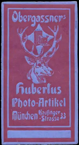 Hubertus Obergassners Photo-Artikel