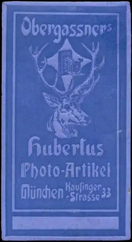 Hubertus Obergassners Photo-Artikel