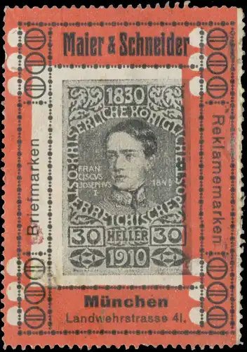 Briefmarkenhandlung Maier & Schneider