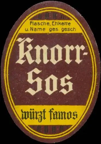 Knorr Sos