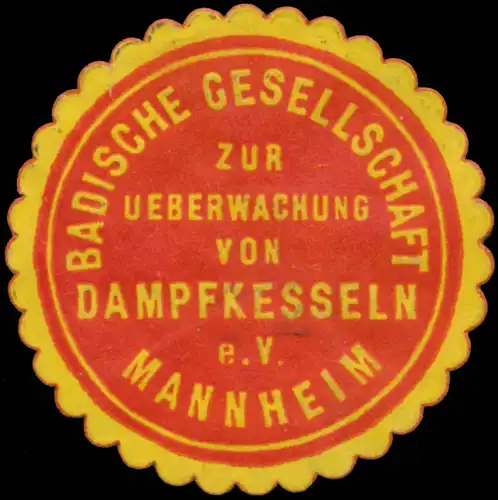 Badische Gesellschaft zur Ãberwachung von Dampfkesseln e.V