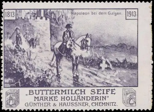 Napoleon bei dem Galgen