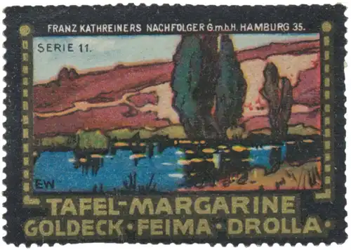 Tafel Margarine Feima Drolla