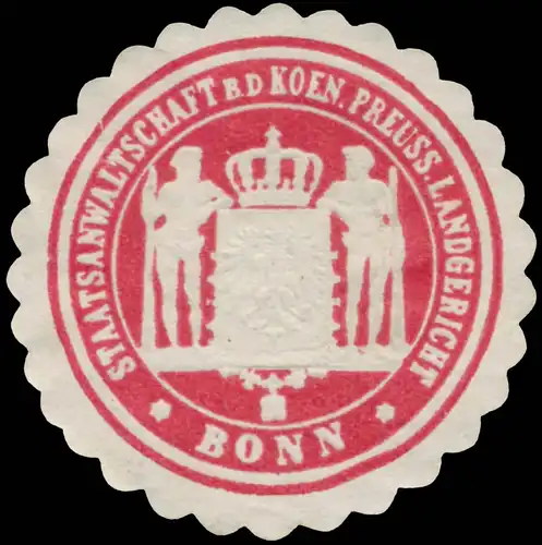 Staatsanwaltschaft b.d. K.Pr. Landgericht Bonn