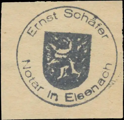 Ernst SchÃ¤fer Notar in Eisenach