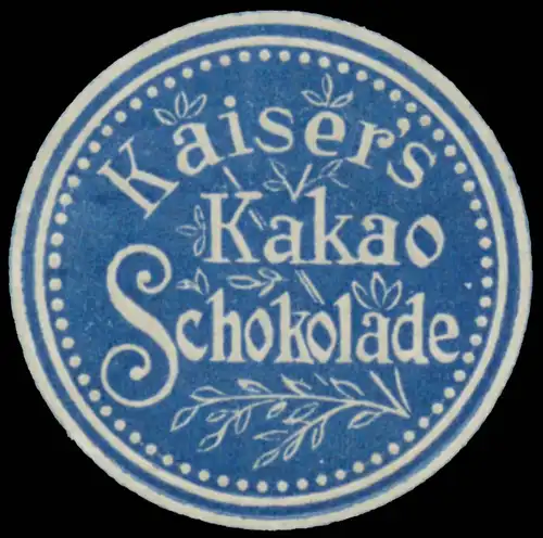 Kaisers Kakao und Schokolade