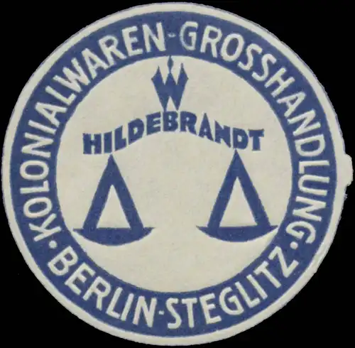 Kolonialwaren GroÃhandlung Hilderbrandt