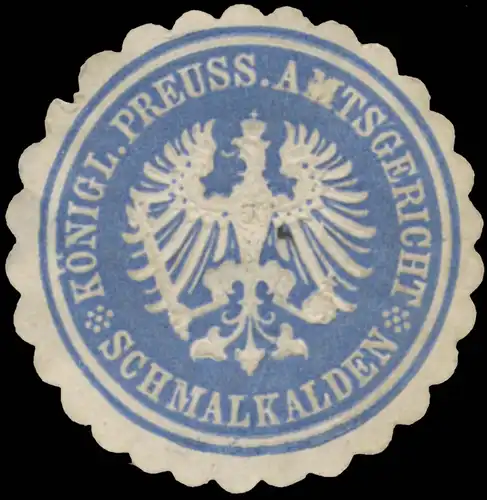 K.Pr. Amtsgericht Schmalkalden