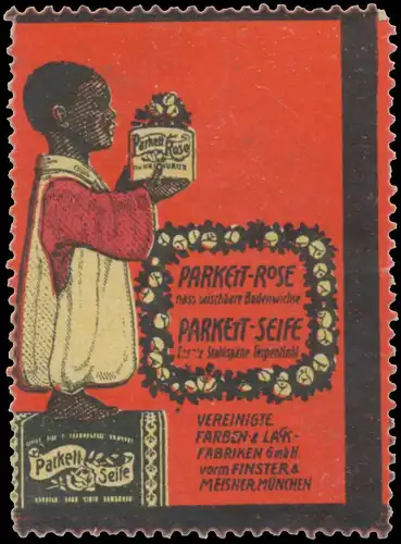 Parkett Rose Seife
