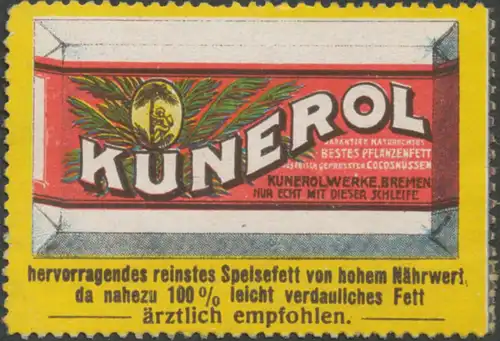 Kunerol bestes Pflanzenfett